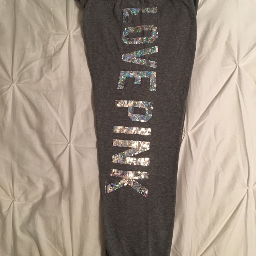 Victoria’s Secret Pink sweatpants - XS grey